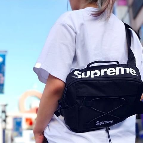 2017SS SUPREME 42TH TONAL WAIST BAG 黑box logo tnf 41th ape