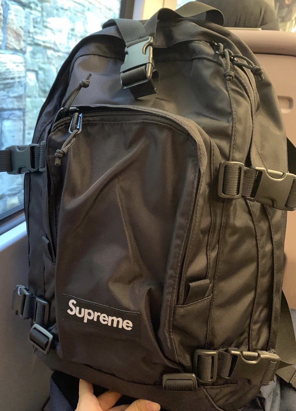 超搶手】全新正品2019 FW 秋冬Supreme backpack 47代47TH BOX LOGO後