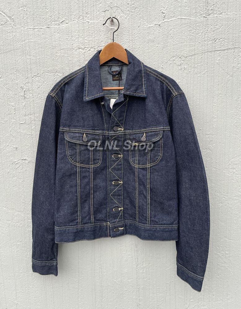 OLNL Shop】歐版復刻LEE 101J Denim Jacket 原色丹寧外套美式風格