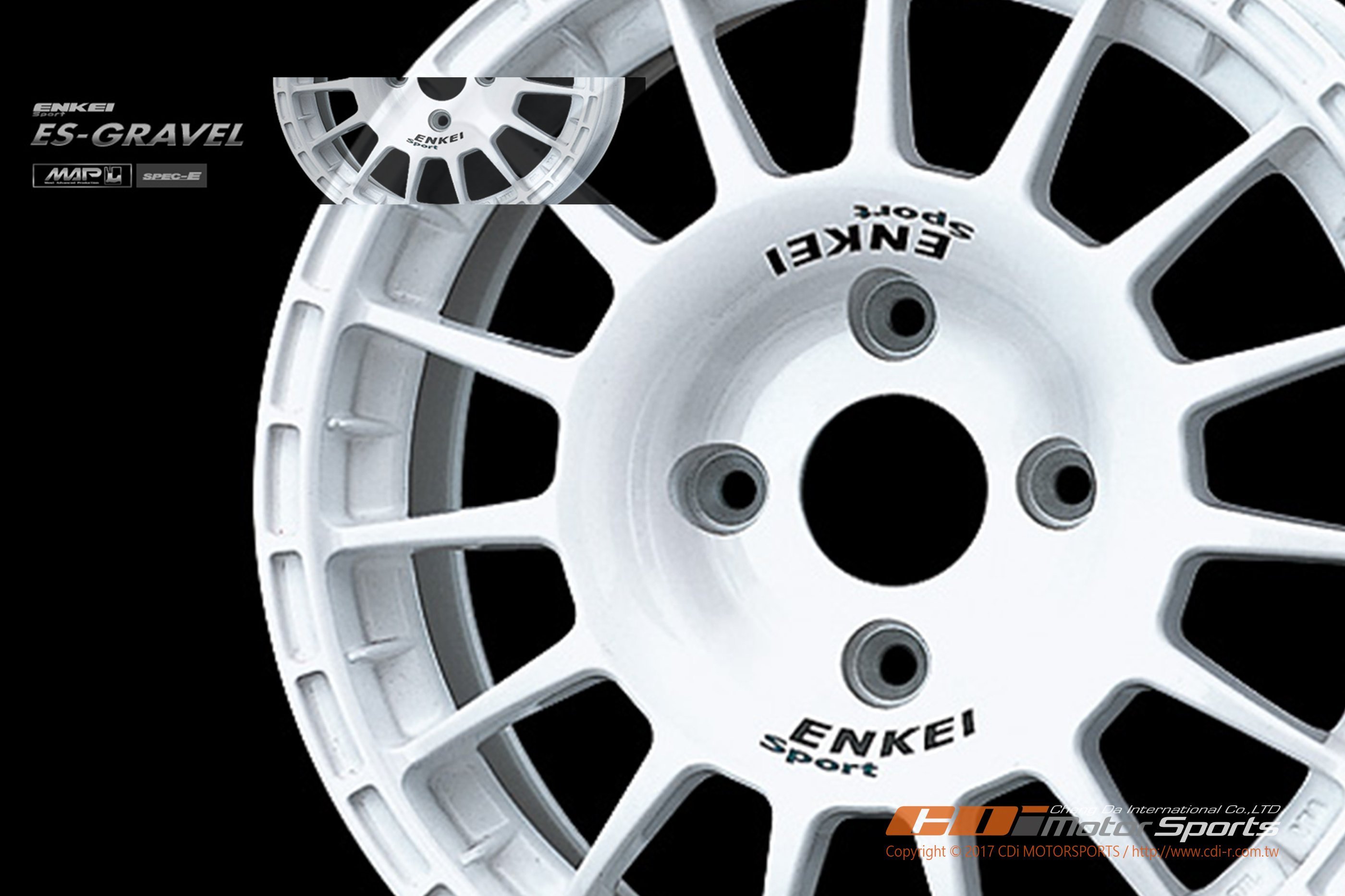 ENKEI Sport ES-GRAVEL 14吋6.0J ET : 38 4x100 / 歡迎詢問/ 橙大國際