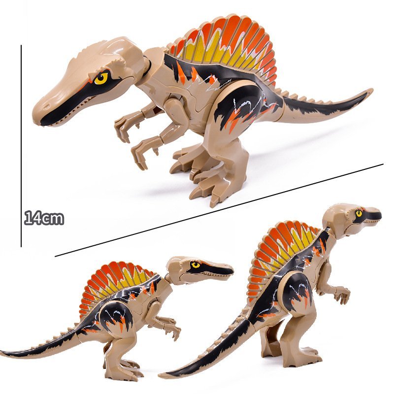 積木班長 棘背龍棘龍巨獸恐龍dinosaur 侏儸紀動物人偶 相容樂高lego積木 Yahoo奇摩拍賣