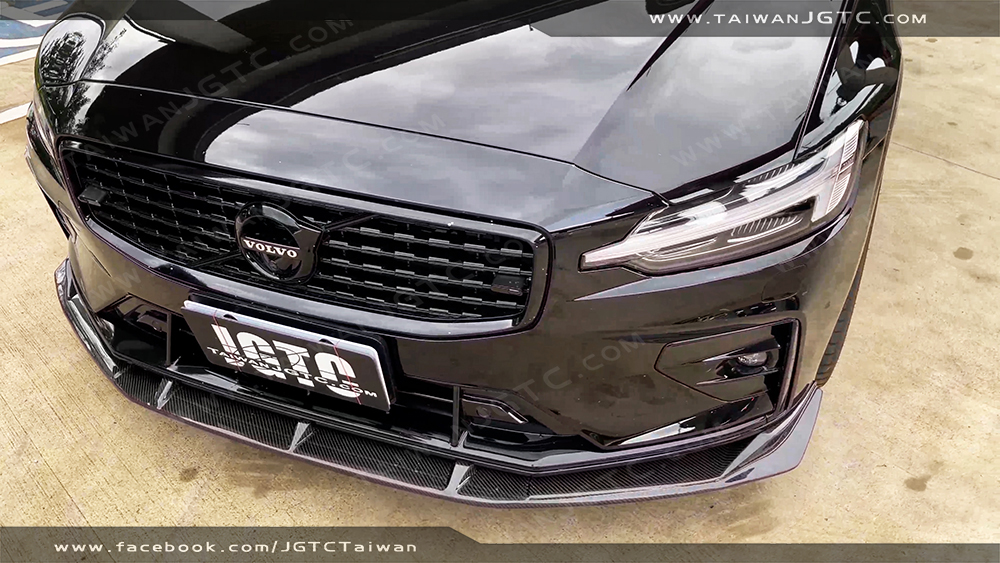 TAIWANJGTC VOLVO NEW XC60 S60 V60 空力套件 碳纖維 前下 後下 後中 尾翼