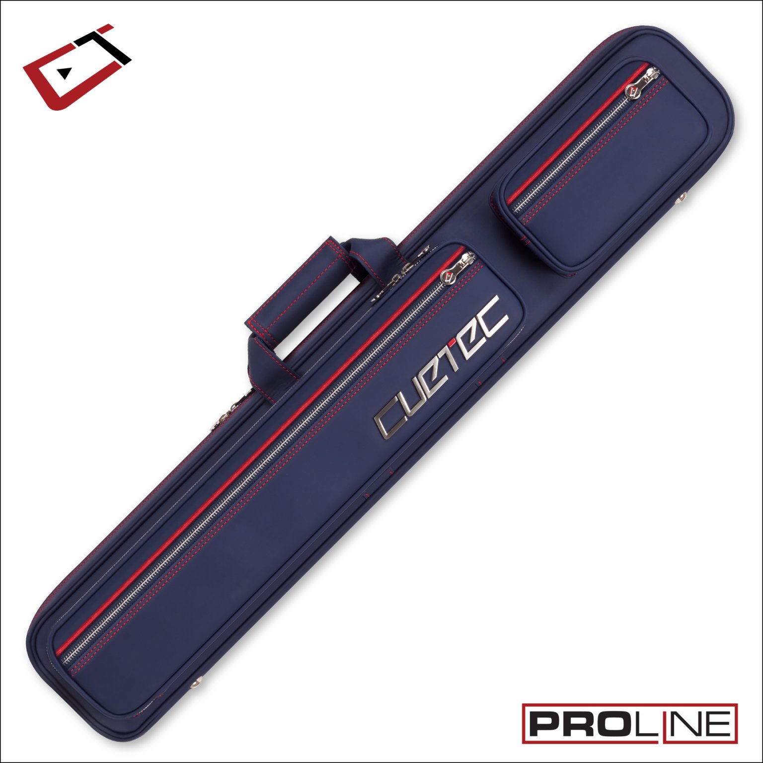 (集利撞球) 新款 Cuetec Pro Line 4×8 軟包 12孔球桶 球桿袋 球桿筒