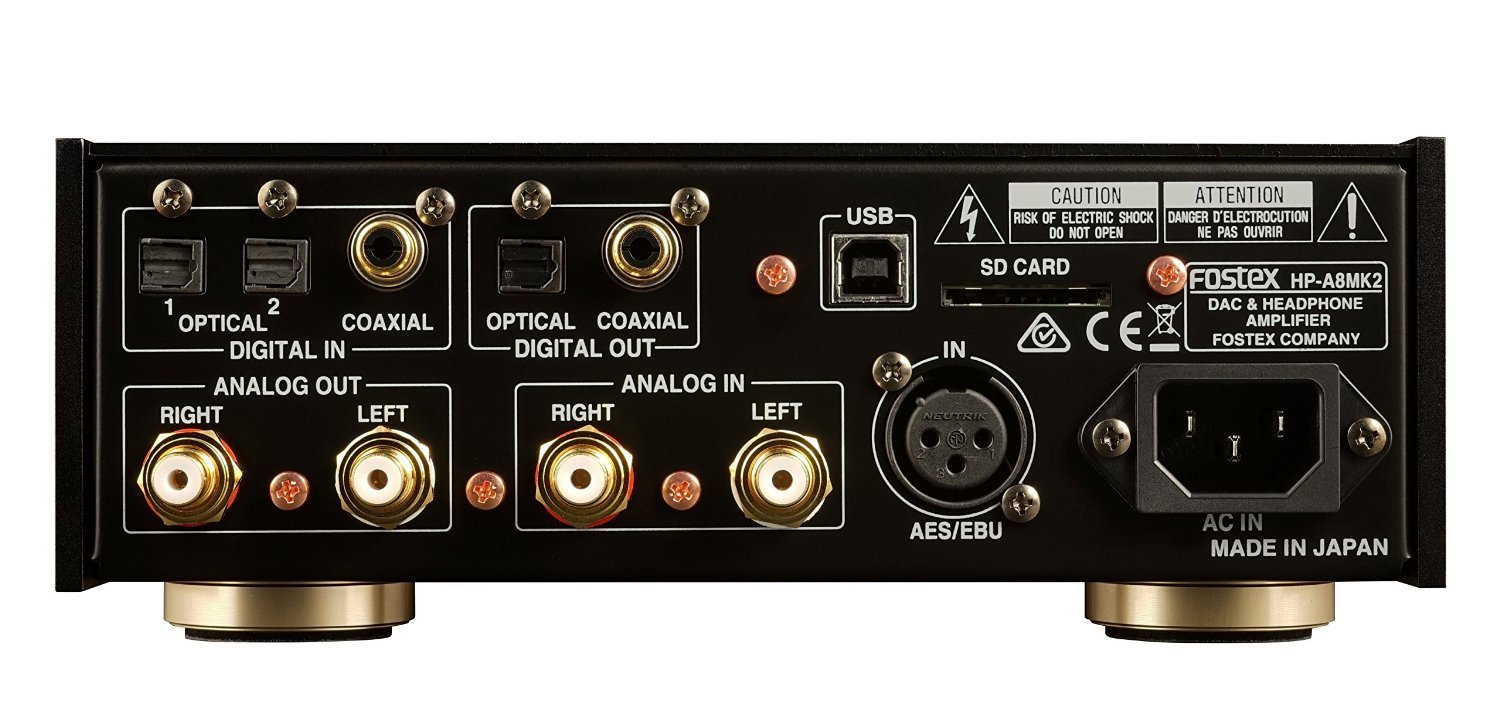 光華.瘋代購 [空運] FOSTEX HP-A8MK2 耳機擴大機 DAC Hi-res DSD HP-A8