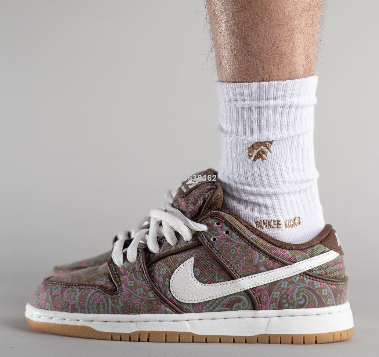 代購】NIKE SB DUNK LOW BROWN PAISLEY 棕色低幫休閒百搭滑板鞋DH7534