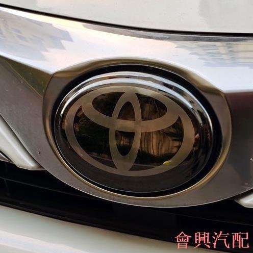 豐田車標【黑化版】不鏽鋼 RAV4 Cross 車標改裝 零件 汽車百貨 ZB012