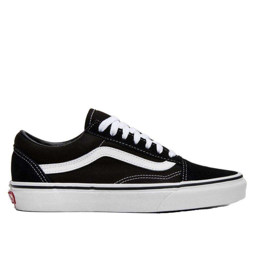 black or white vans yahoo