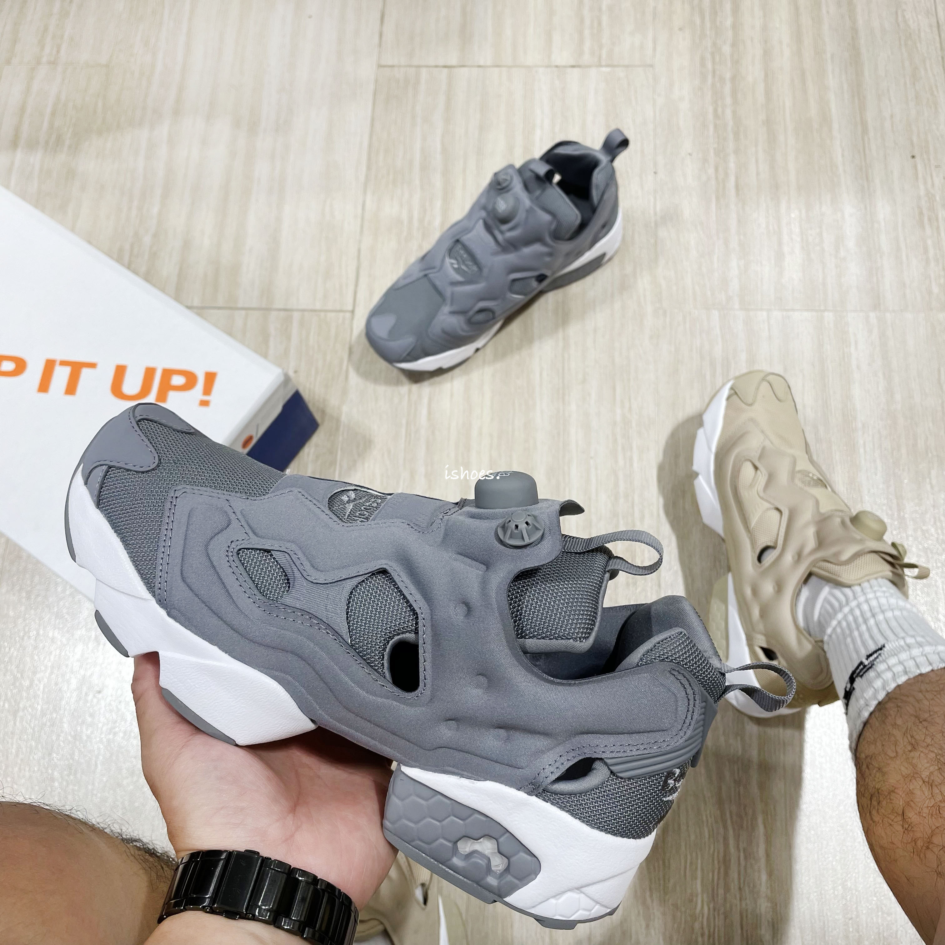 現貨iShoes正品Reebok InstaPump Fury OG 情侶鞋休閒鞋FZ4428 FZ4430