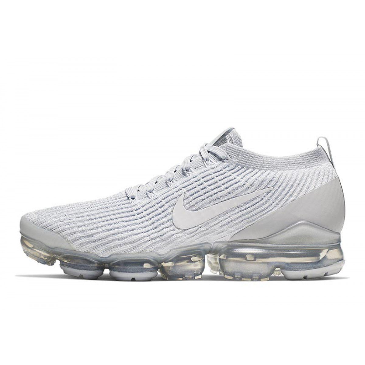 鋒仔球鞋】Nike Air Vapormax Flyknit 3.0 全白白勾編織運動鞋AJ6900