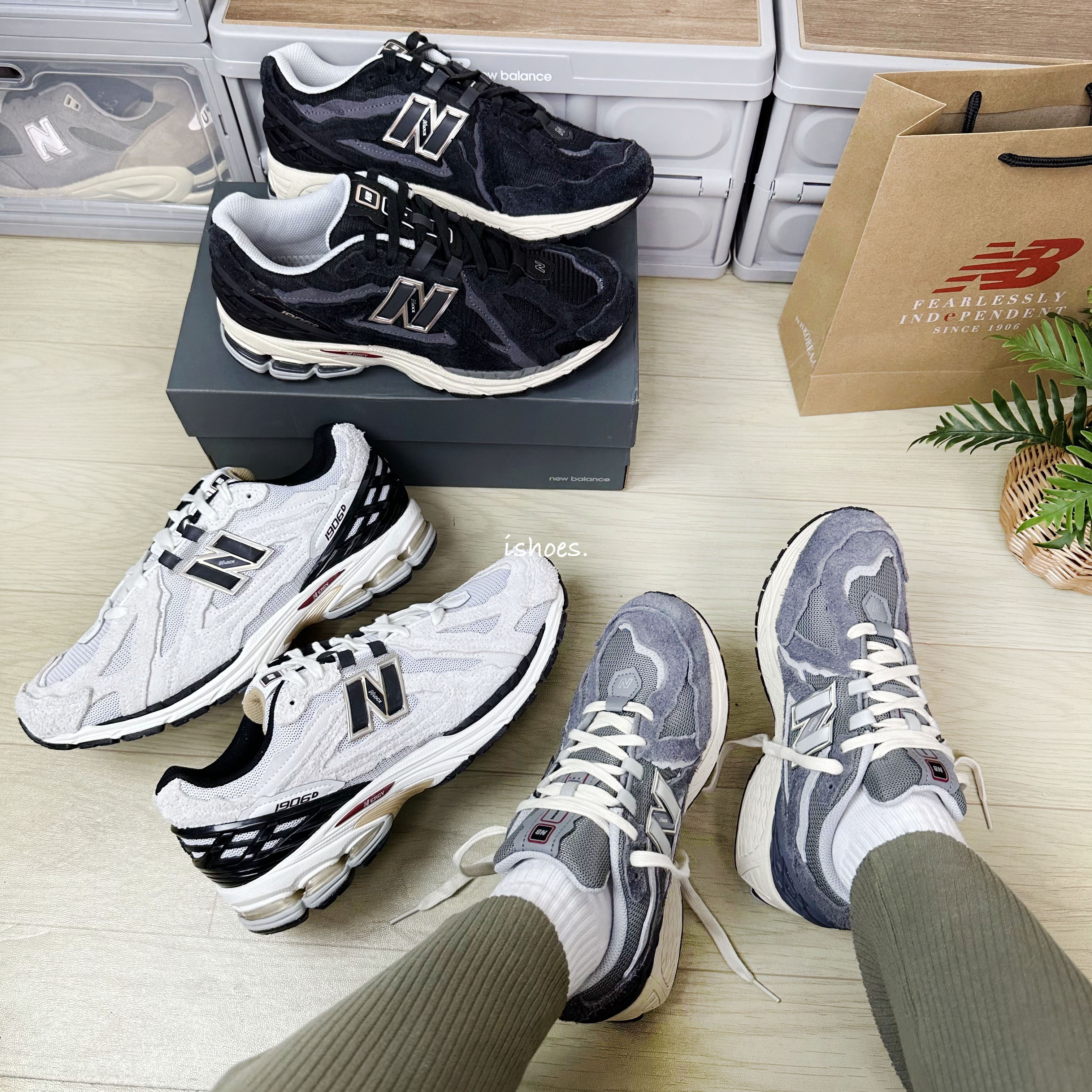 iShoes正品New Balance 1906R 情侶鞋破壞M1906DA M1906DC M1906DD