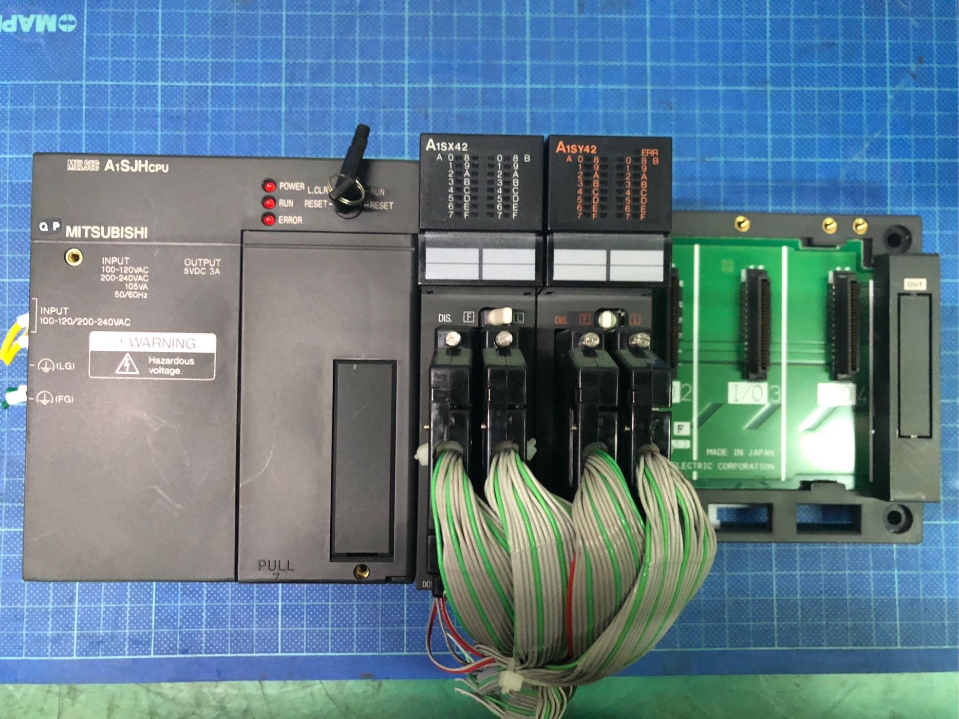 MITSUBISHI A1SJHCPU A1SX42 A1SY42 PLC 三菱電機可程式控制器| Yahoo