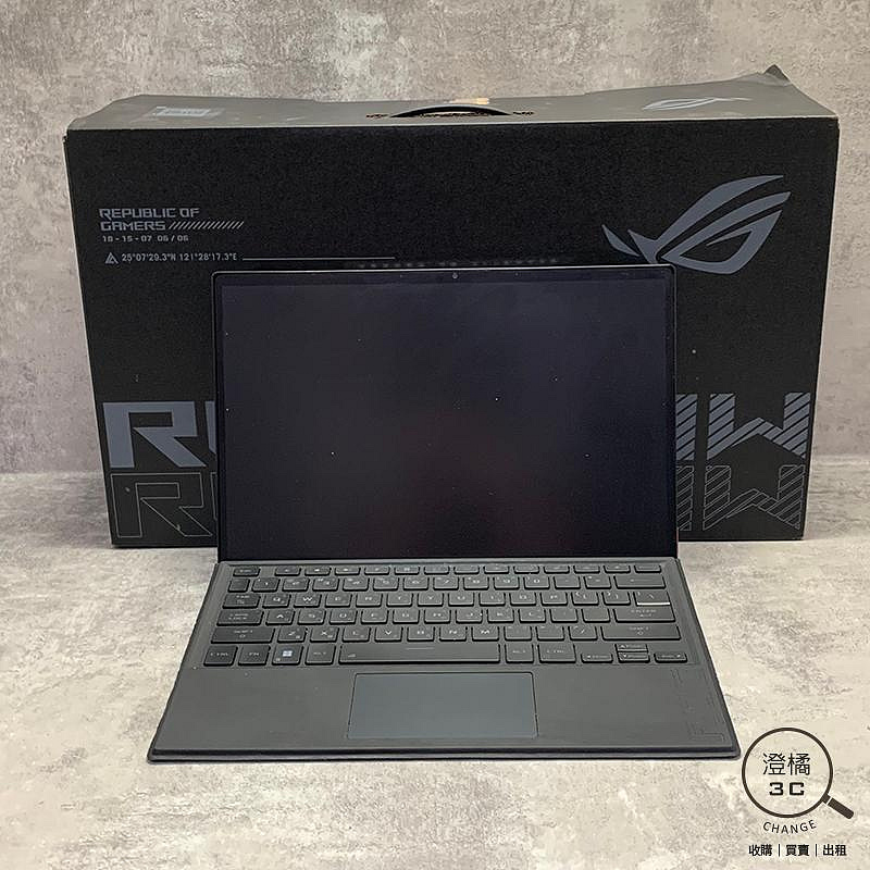 『澄橘』ASUS ROG FLOW Z13 GZ301Z I7-12700H/16G/512G/RTX3050 可觸碰螢幕 A69619