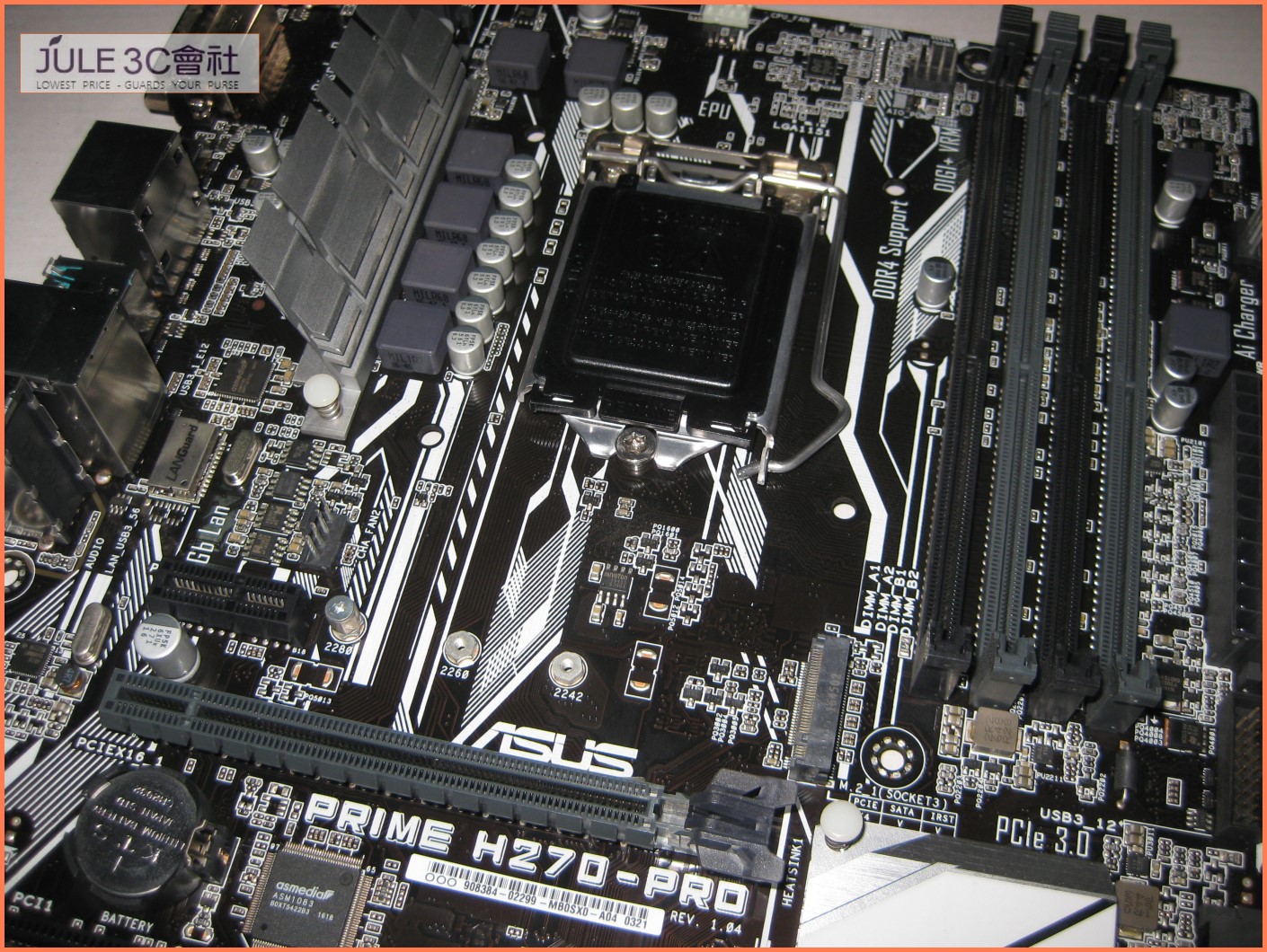 JULE 3C會社-華碩ASUS PRIME H270-PRO H270/D4/雙M2/六七代/ATX/1151