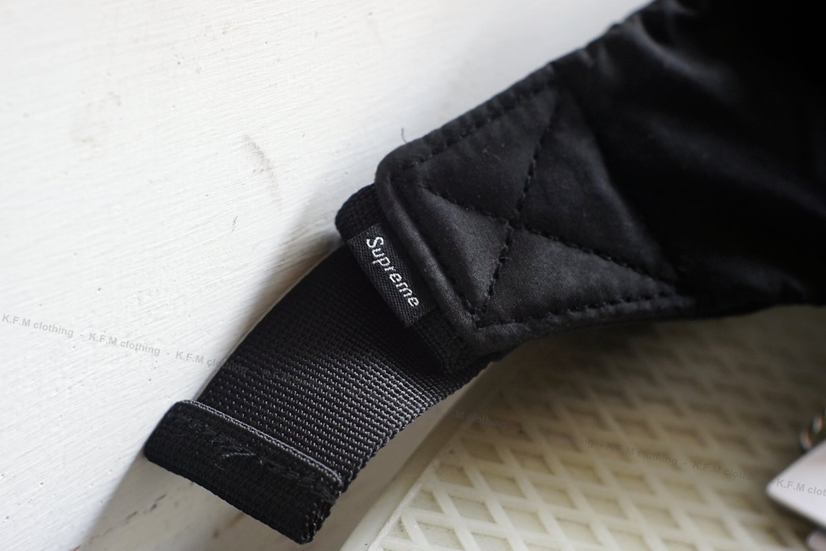 K.F.M 】Supreme Barbour Waxed Cotton Waist Bag 英國皇家品牌聯名