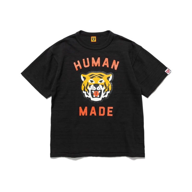 全新HUMAN MADE 23SS GRAPHIC TEE #05 老虎虎頭胸前圖案兩色| Yahoo