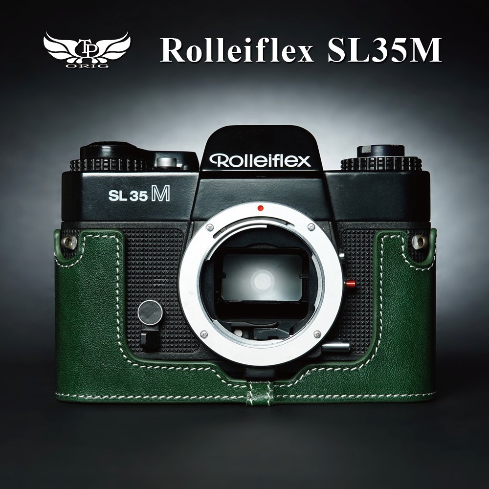 小馨小舖【TP 適用於 Rolleiflex SL35 M 真皮相機底座】相機皮套 相機包 SL35M