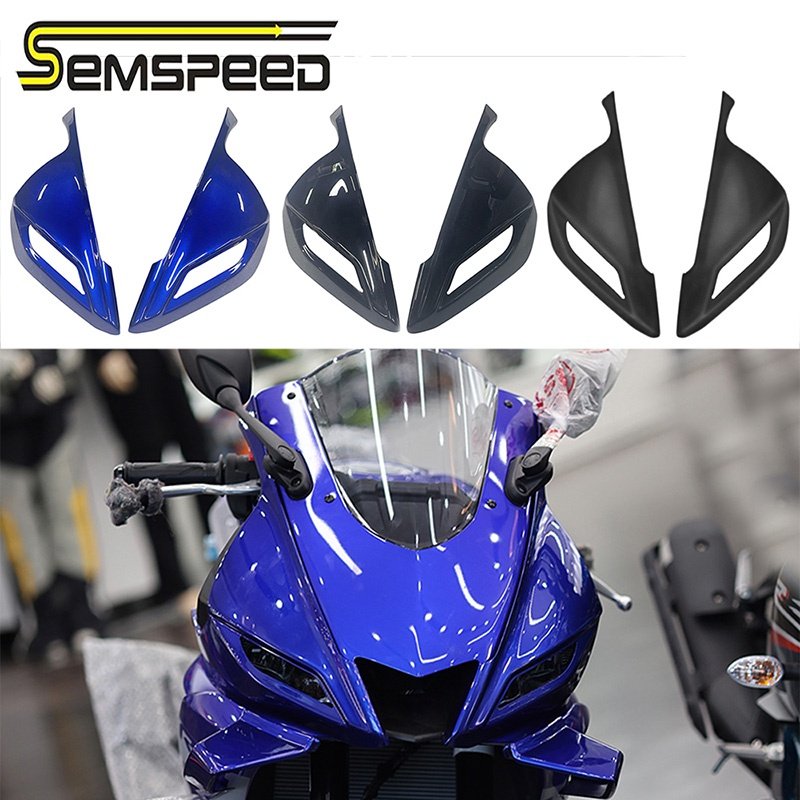 【 SEMSPEED 】Yamaha YZF R3 R25 V2 2019-2022 機車改裝 前面罩 車頭罩-概念汽車