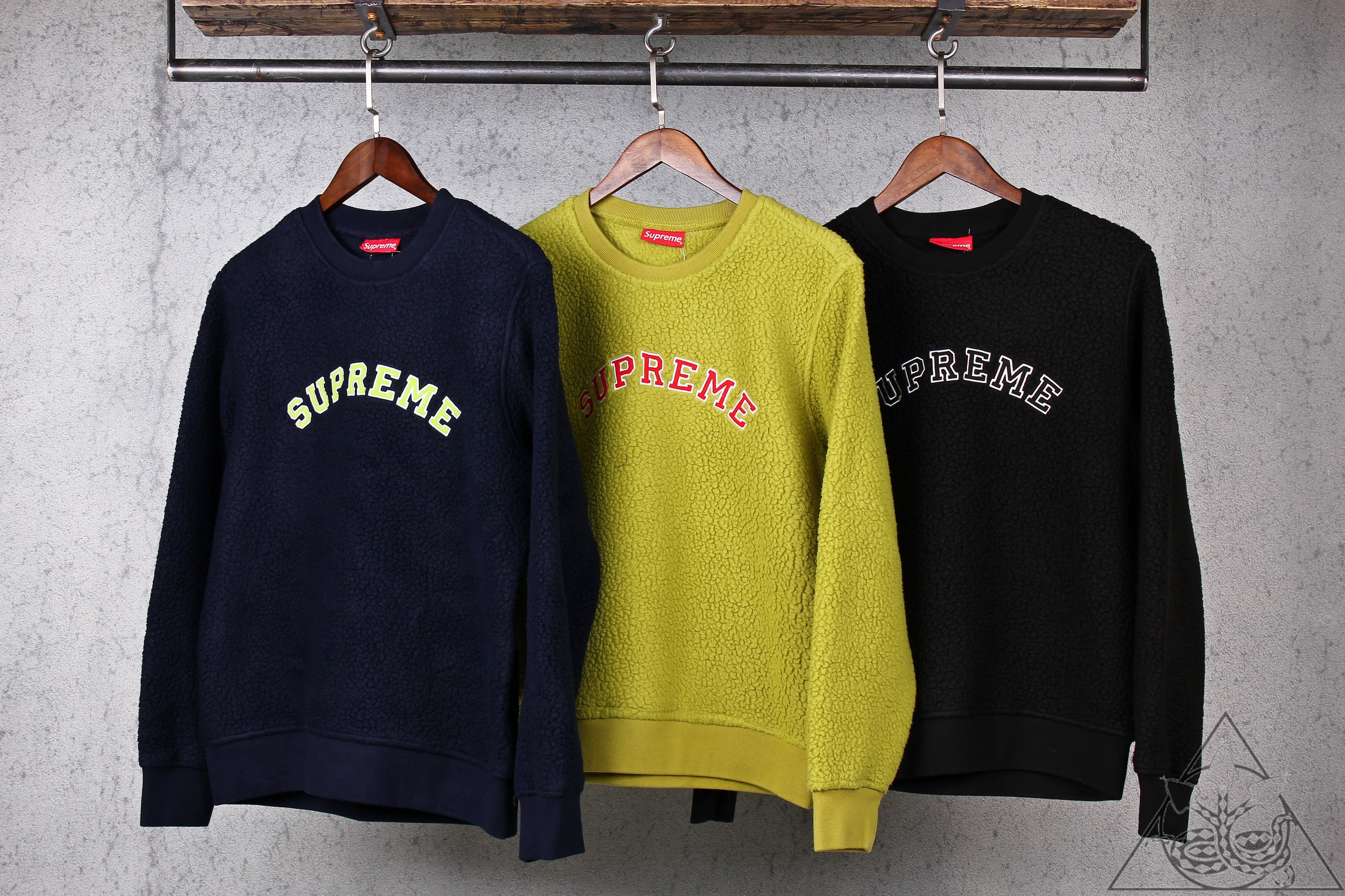 HYDRA】Supreme Polartec Deep Pile Crewneck 聯名大學T 衛衣【SUP107