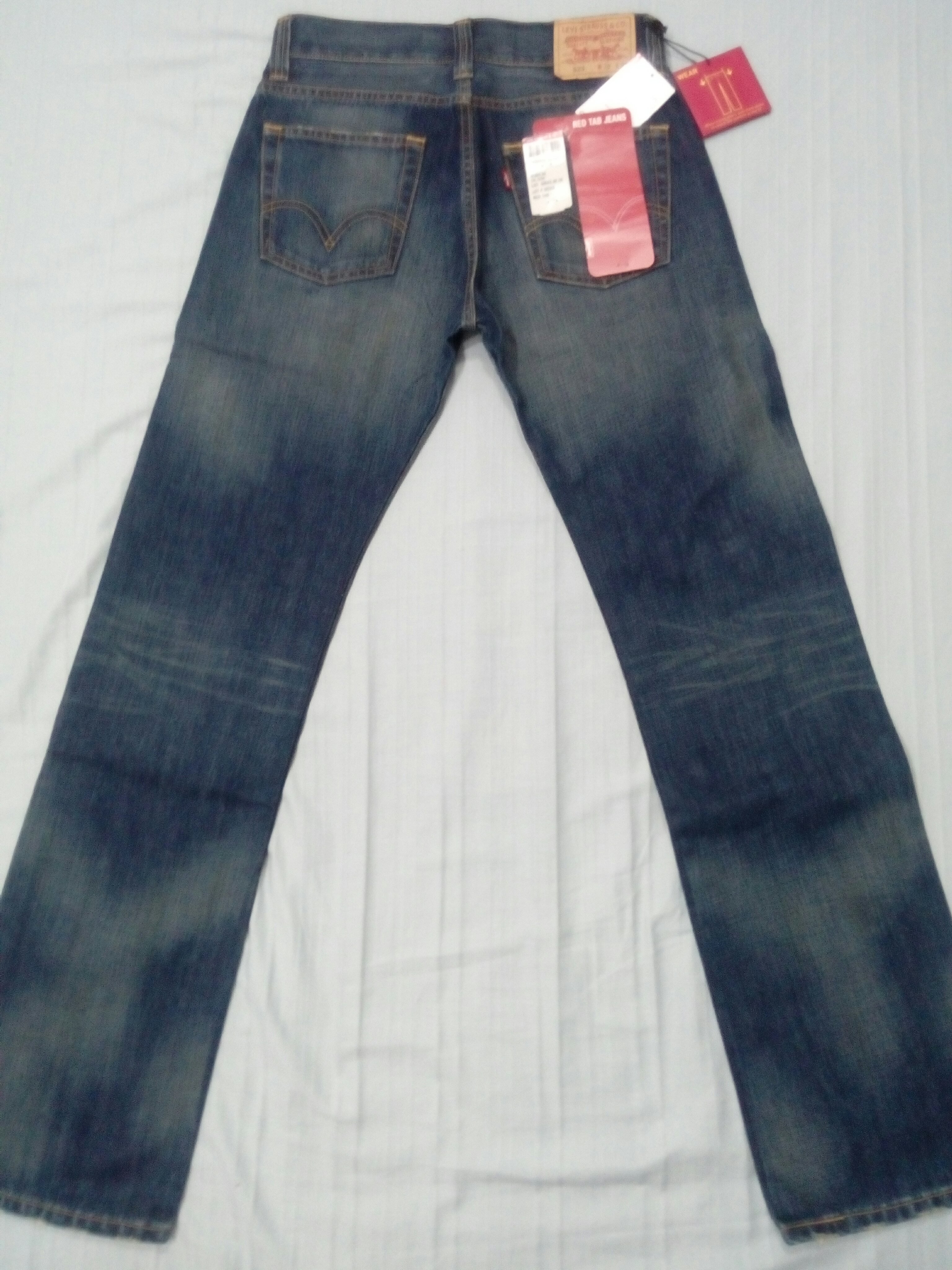 全新美國Levis Levi's專櫃真品正品已絕版523-0026方正剪裁陳冠希代言著