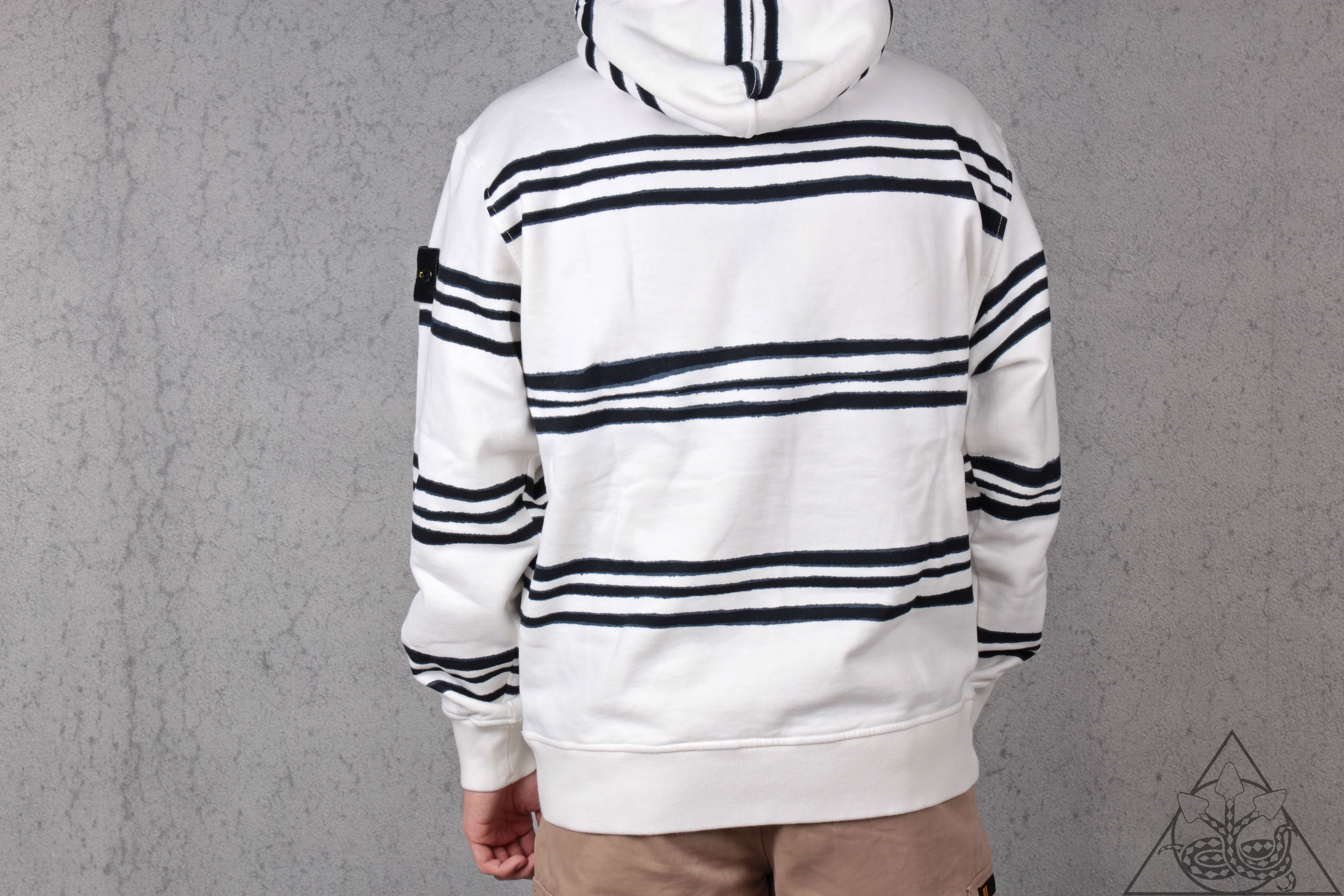 HYDRA】Supreme Stone Island Warp Stripe Hoodie 條紋帽T【SUP474