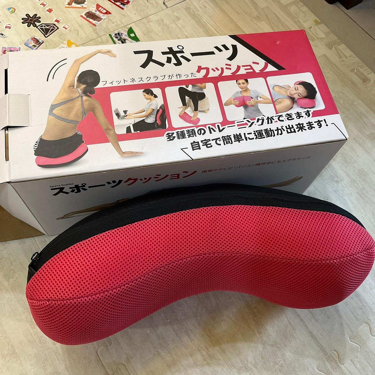 九成新 Sports Cushion 體態骨盆枕 運動搖擺墊 健身器材 運動用品 休閒 運動 *舊愛二手*