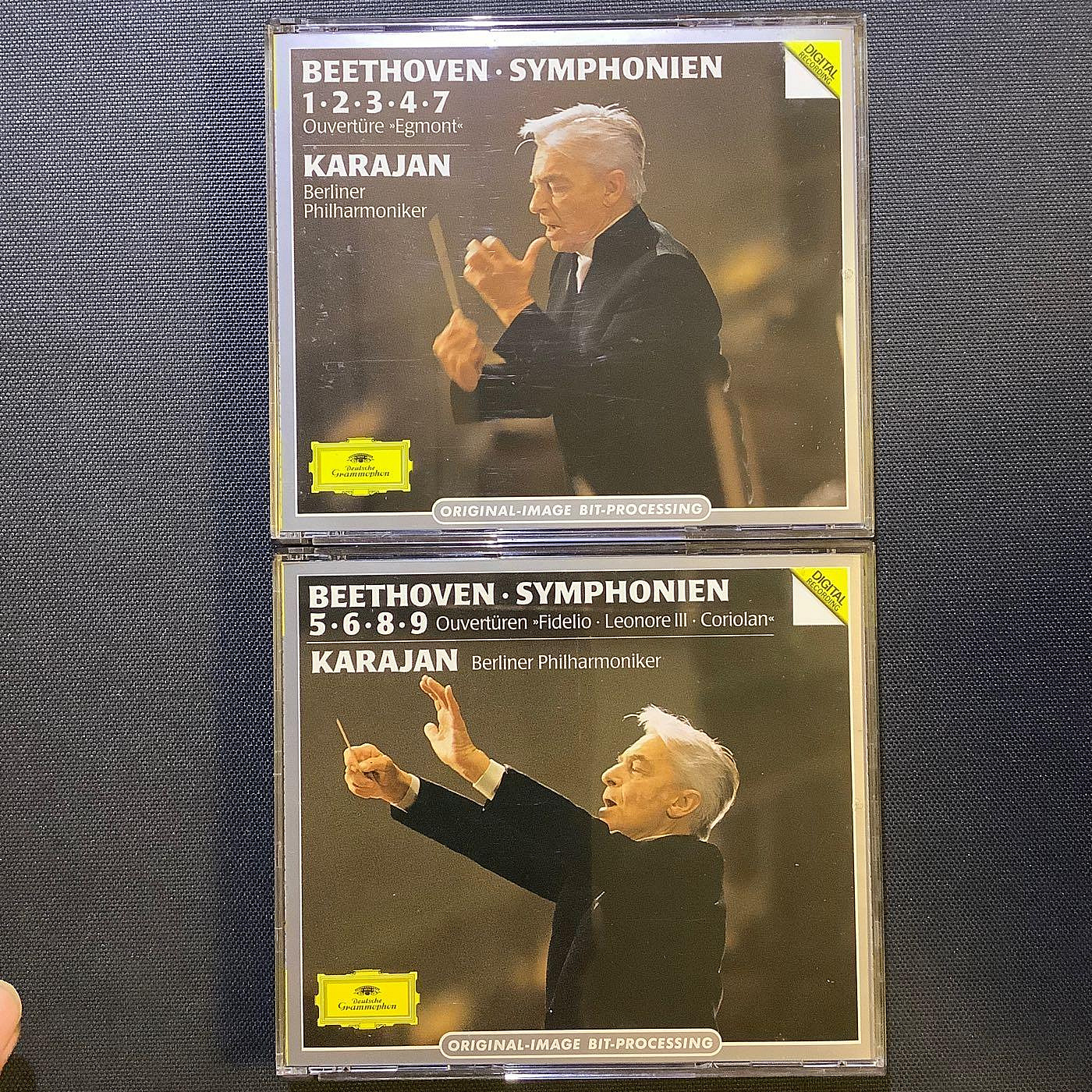 Beethoven貝多芬-九大交響曲全集（1980年代錄音版本/金版）Karajan卡拉 