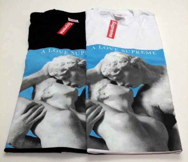 超搶手】全新正品AW 秋冬新款Supreme A Love Supreme Tee 雕像藝術照片