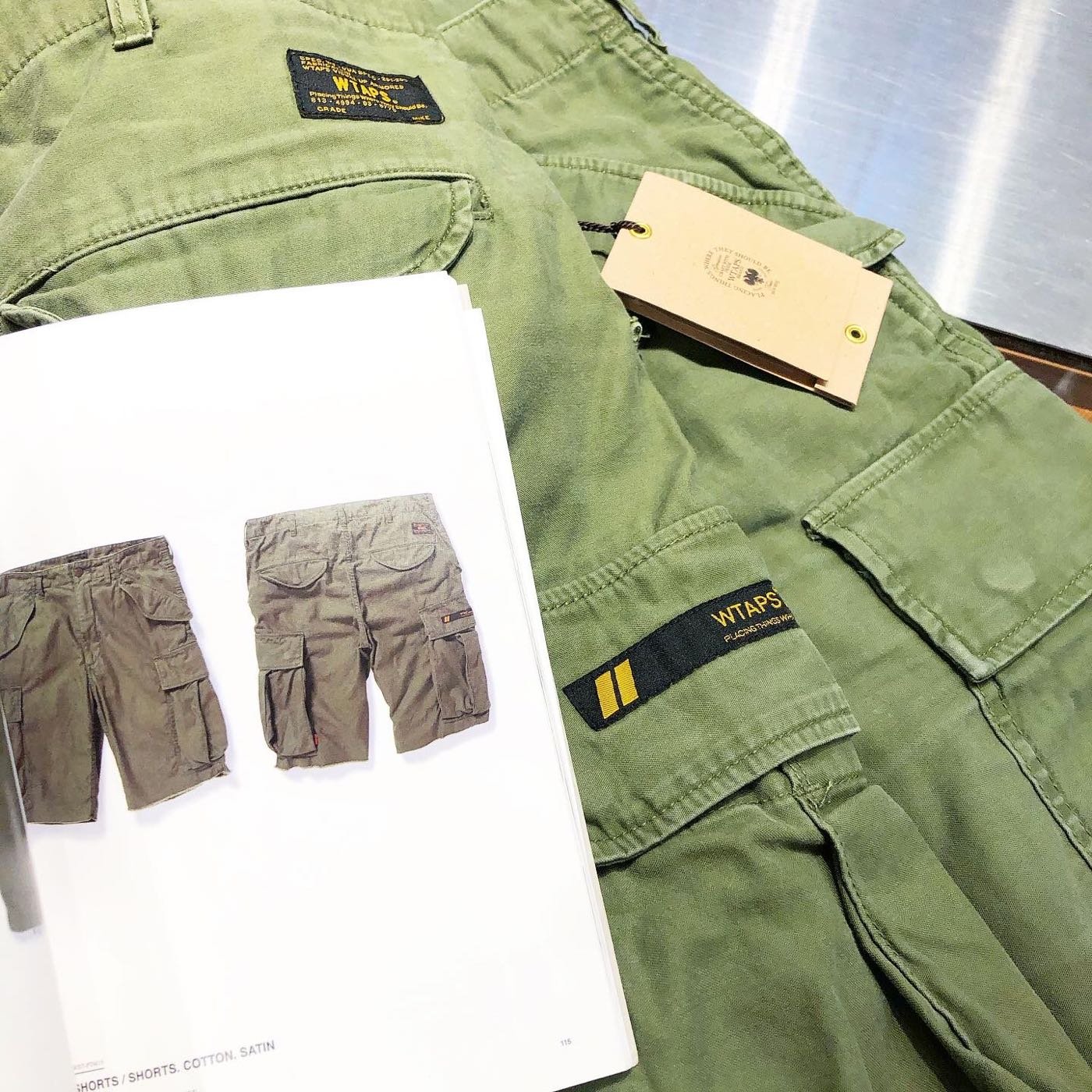 希望商店】WTAPS CARGO SHORTS 15SS 經典軍事口袋短褲| Yahoo奇摩拍賣