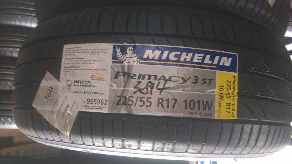 【台中歐美】米其林輪胎特價中 PRIMACY 3 ST 195/65R15、205/65R15、205/55R16