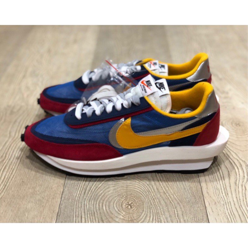 【正品】Nike x Sacai LDV Waffle Daybreak 藍紅 紅藍潮鞋