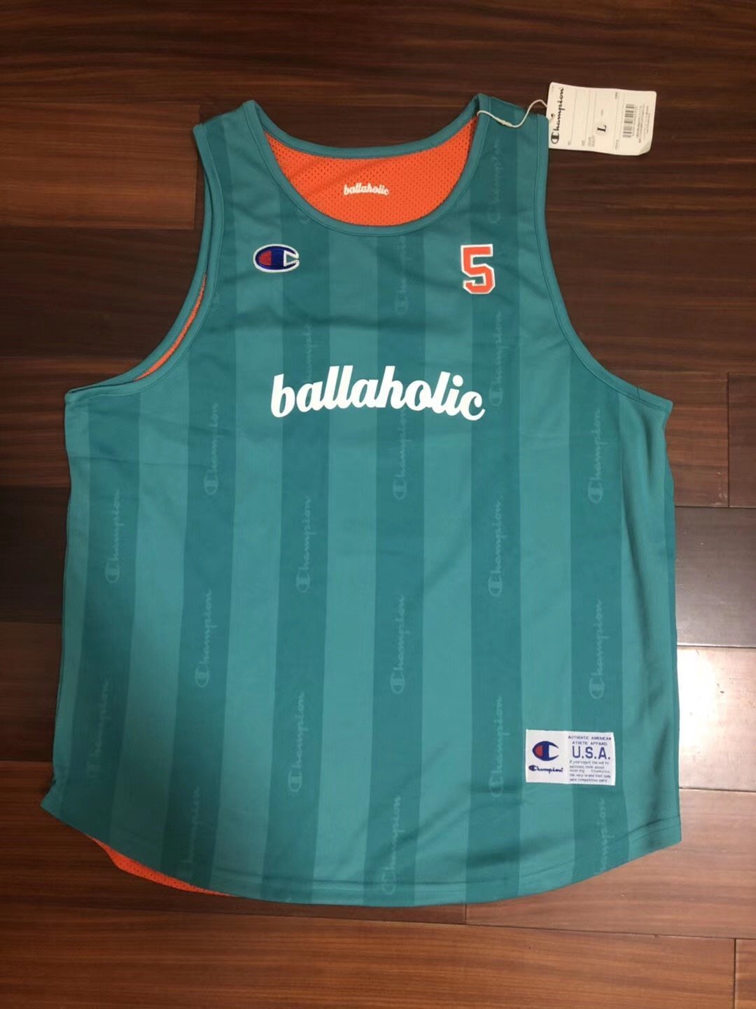 ballaholic×champion reversibletops XL-