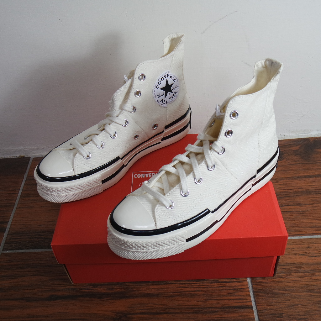 全新公司貨CONVERSE CHUCK TAYLOR ALL STAR PLUS 解構白色高筒男女