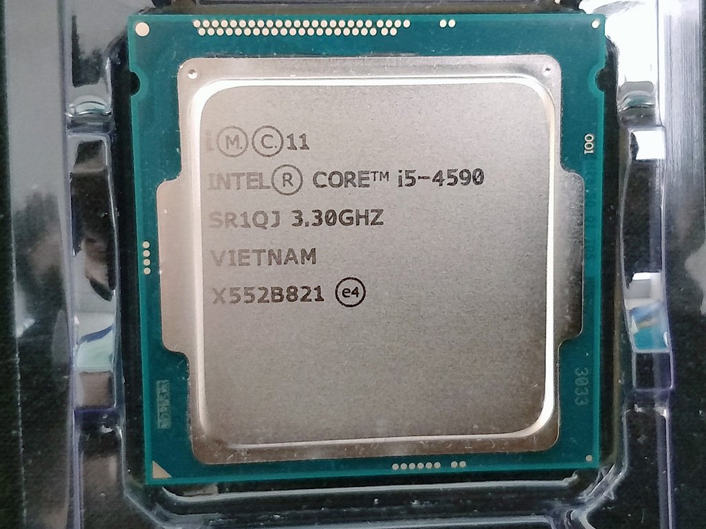 含稅】Intel Core i5-4590 3.3G 6M SR1QJ 1150 4C4T 84W 正式CPU 一年