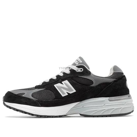 代購】New Balance 993 黑灰灰白麂皮網面運動慢跑鞋MR993BK | Yahoo