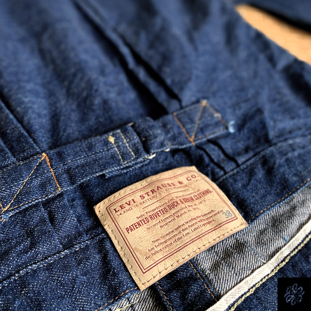 Levi's Vintage Clothing LVC 1880 牛仔外套夾克原色單寧美式打褶61866