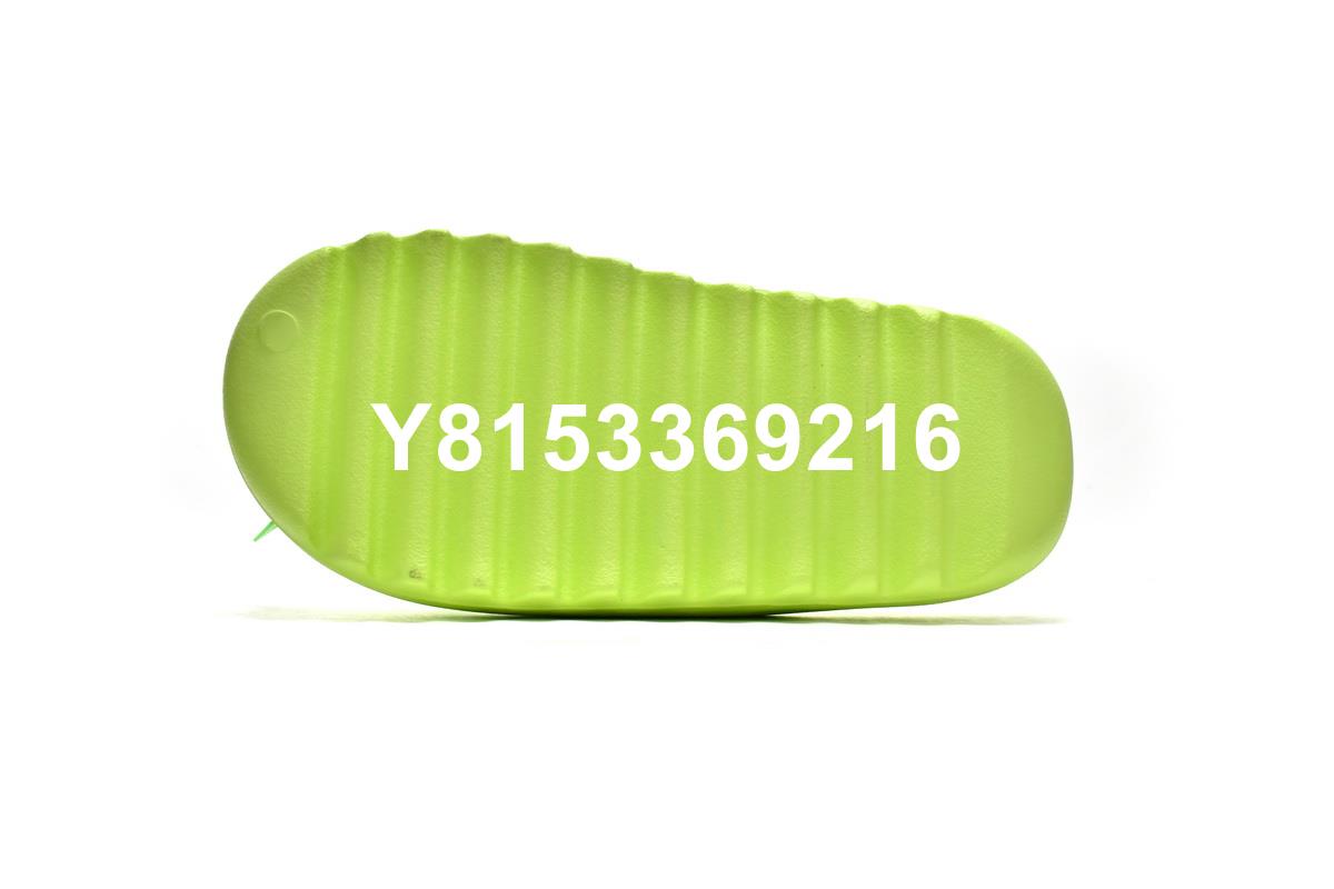 adidas Yeezy Slide Glow Green 螢光綠拖鞋HQ6447 | Yahoo奇摩拍賣