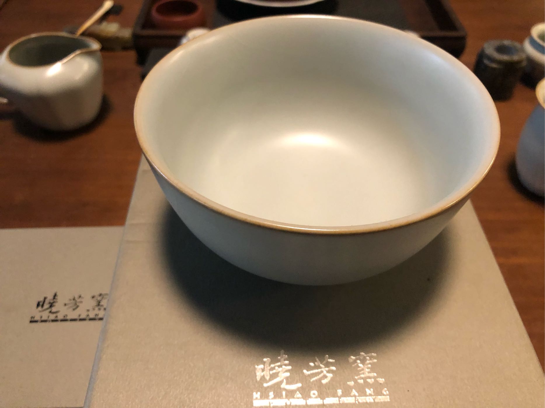 汝窯碗，曉芳窯早期作品，恕不議價，全新品