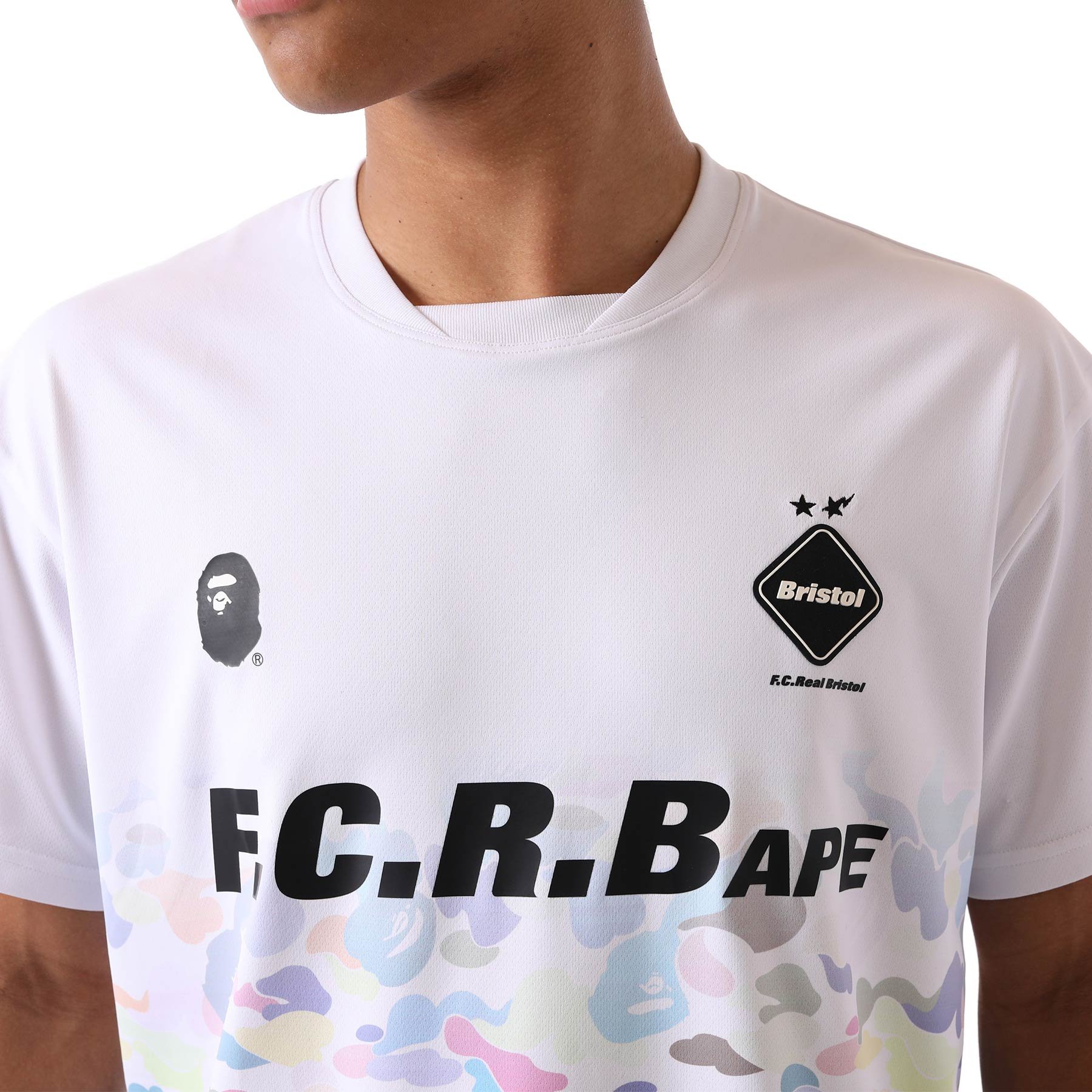 日貨代購CITY】2019SS BAPE x FCRB GAME SHIRTS 運動短T 聯名兩色現貨