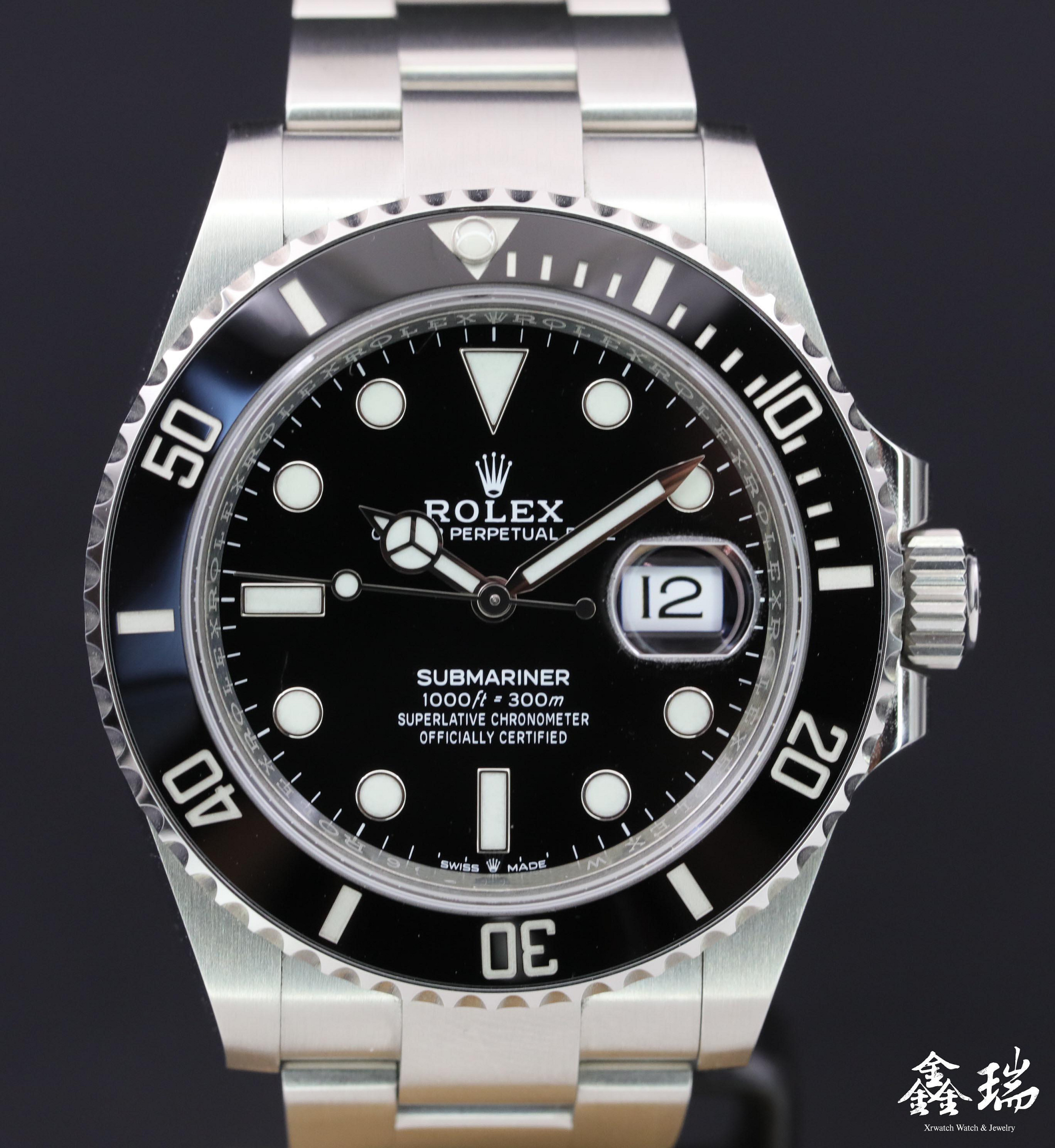 【鑫瑞鐘錶】Rolex 勞力士 Submariner 126610LN 126610 新款 黑水鬼 不鏽鋼 300米 潛水錶 41mm 3235機芯 盒單全