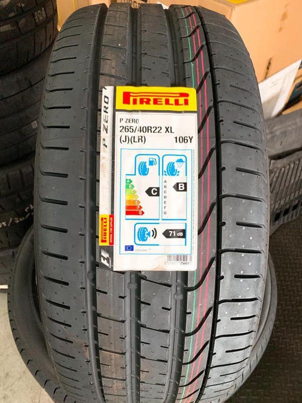 【員林 小茵 輪胎舘】倍耐力 PIRELLI P ZERO 265/40-22 (J)(LR) 頂尖休旅車 守護你的安全