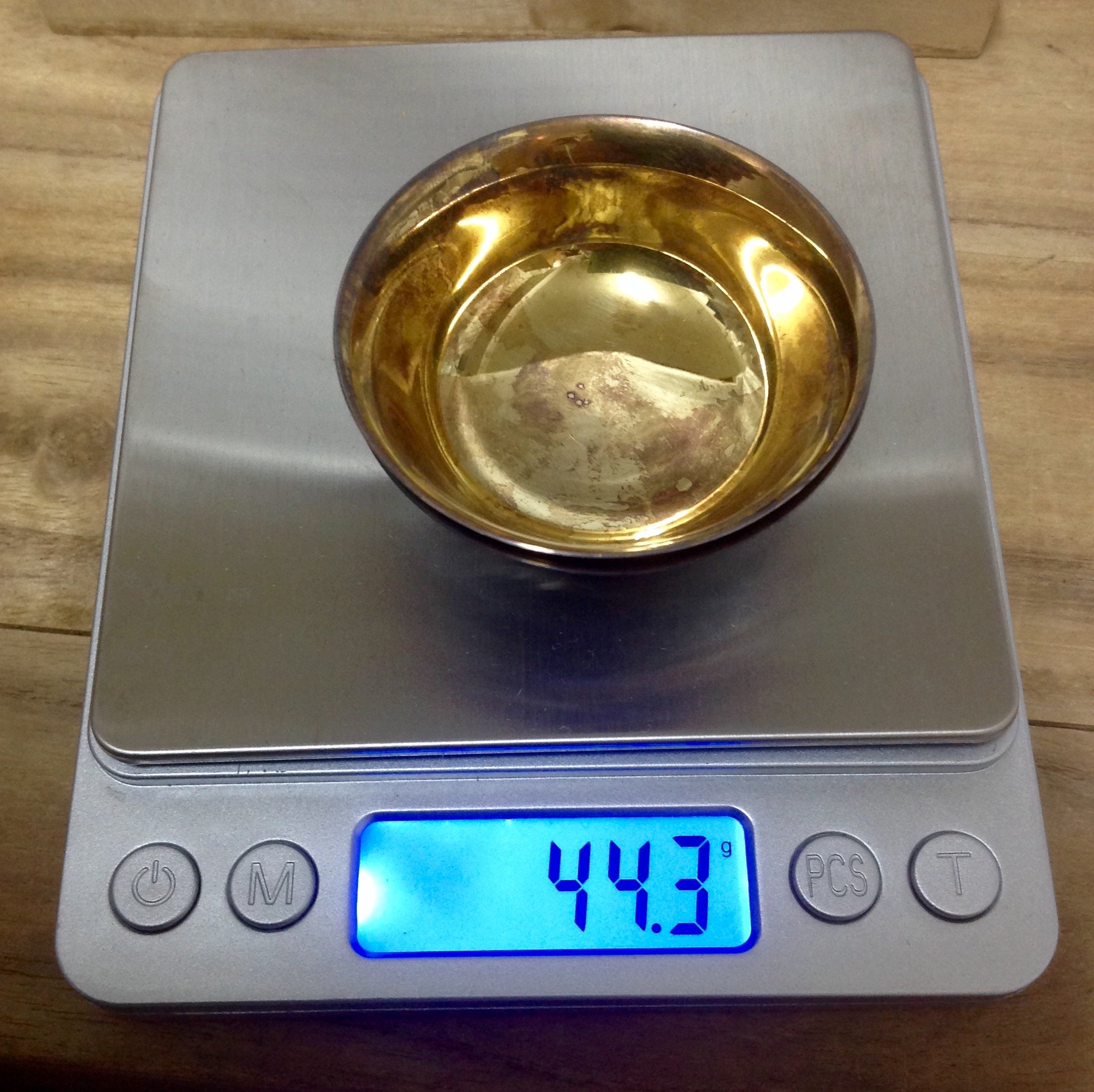 【日本特販】☆☆ 酒器 純銀製 純銀山水彫酒呑 銀盃一対 35g 36g 計71g 酒器