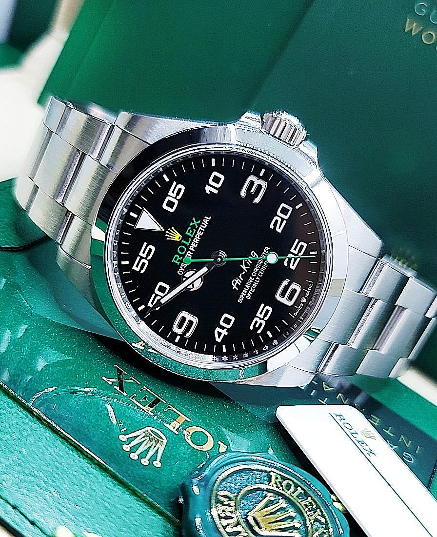 【預定】ROLEX126900Air-King 新款空霸⌚️✨️新款多了護橋設計變得更加好看🉐️超值入門運動款 二手代尋 新錶預定‼️