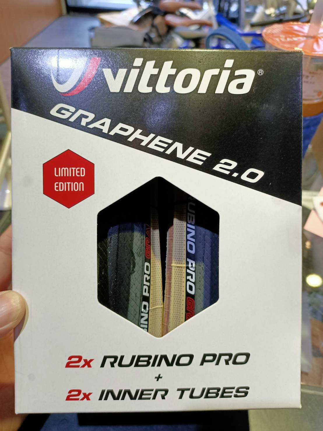 (191單車)vittoria RUBINO PRO 超值禮盒組(維多利亞外胎)