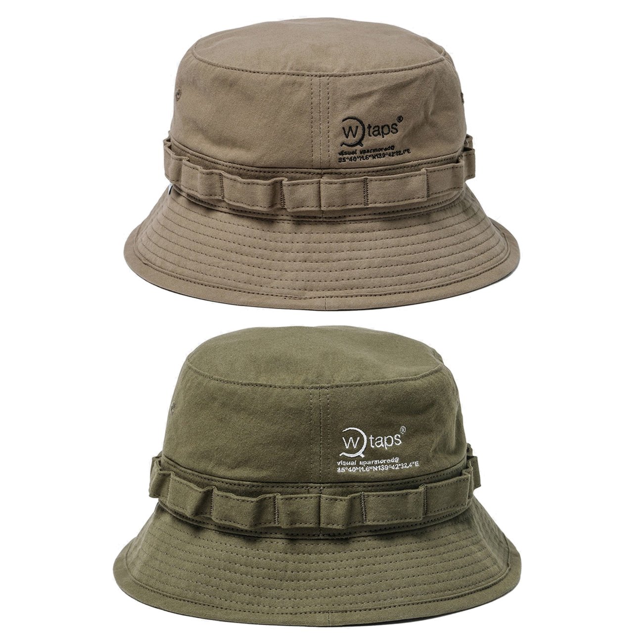 希望商店】WTAPS JUNGLE 01 / HAT / COTTON. WEAT 21AW 水洗軍事休閒