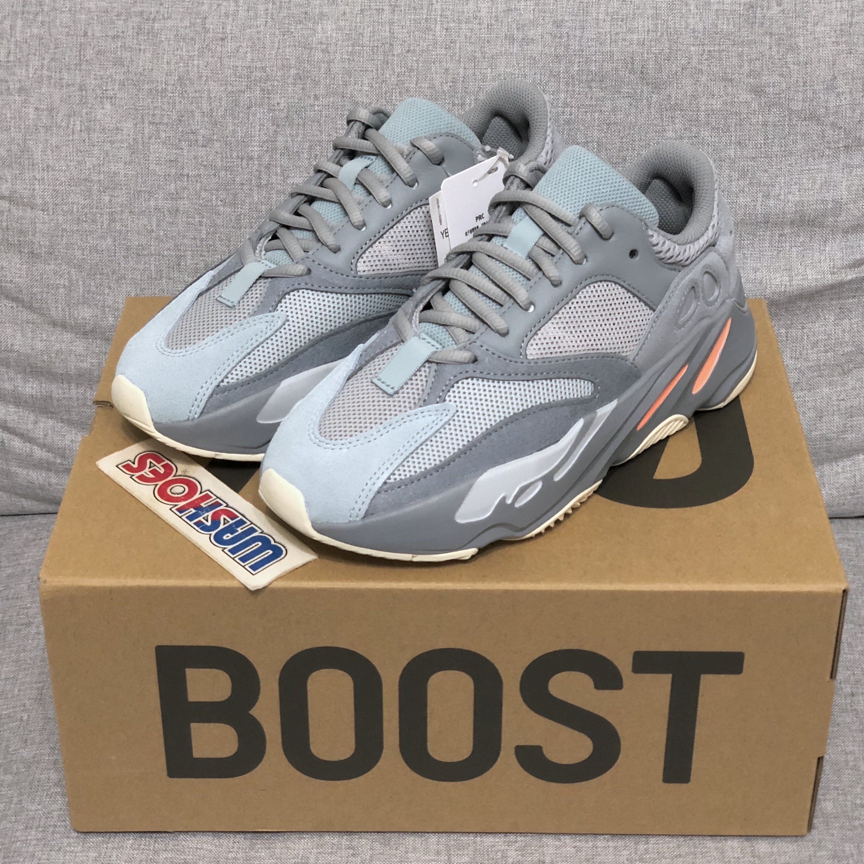 ADIDAS YEEZY BOOST 700 INERTIA 29.5cm-