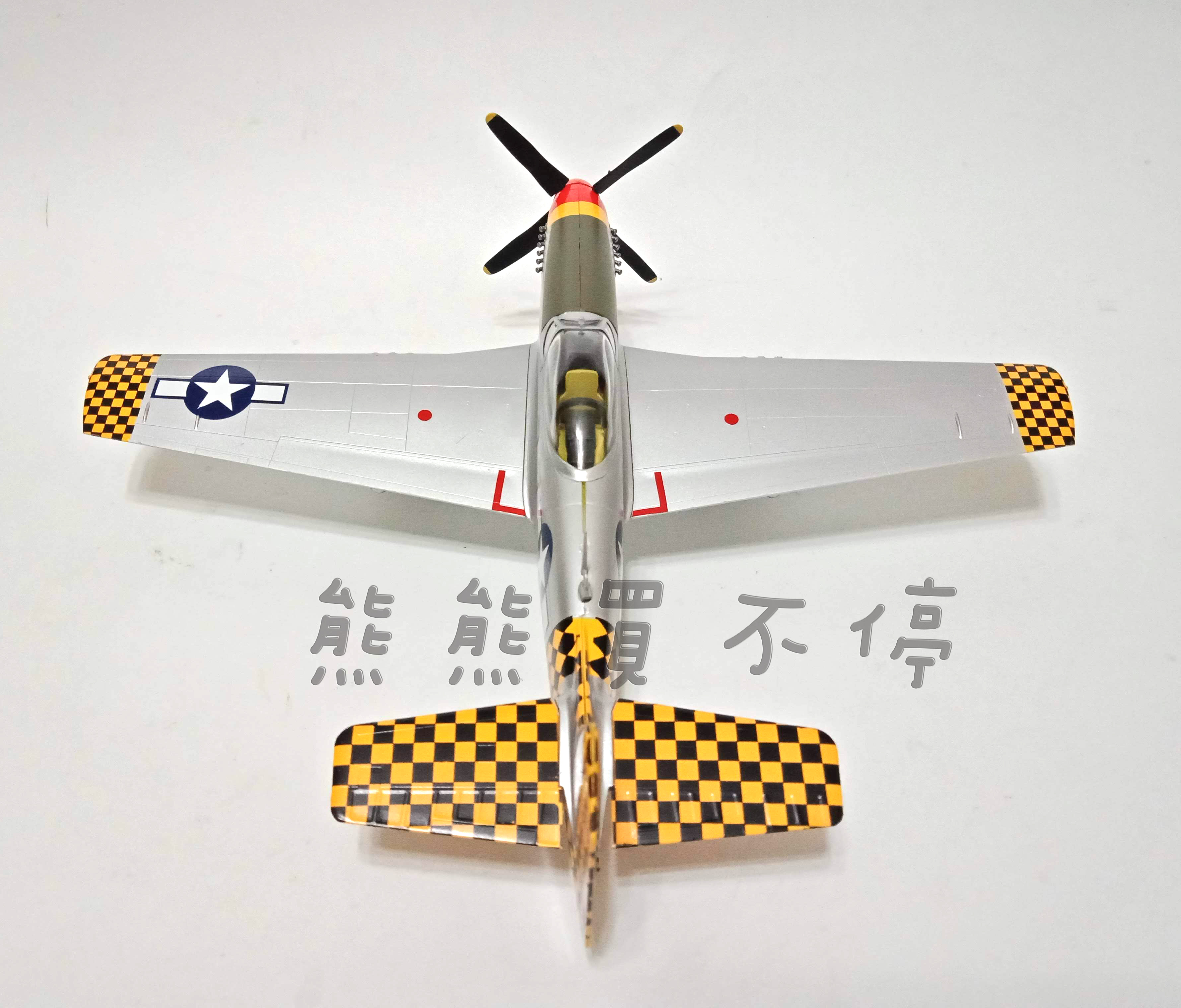 在台現貨#39303] 二戰名機美國空軍P-51 野馬戰鬥機P51 1/48 飛機模型