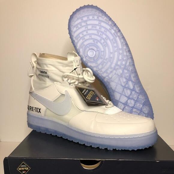 正品】Nike Air Force 1 WTR Gore-Tex White 白公司發售CQ7211現貨潮鞋