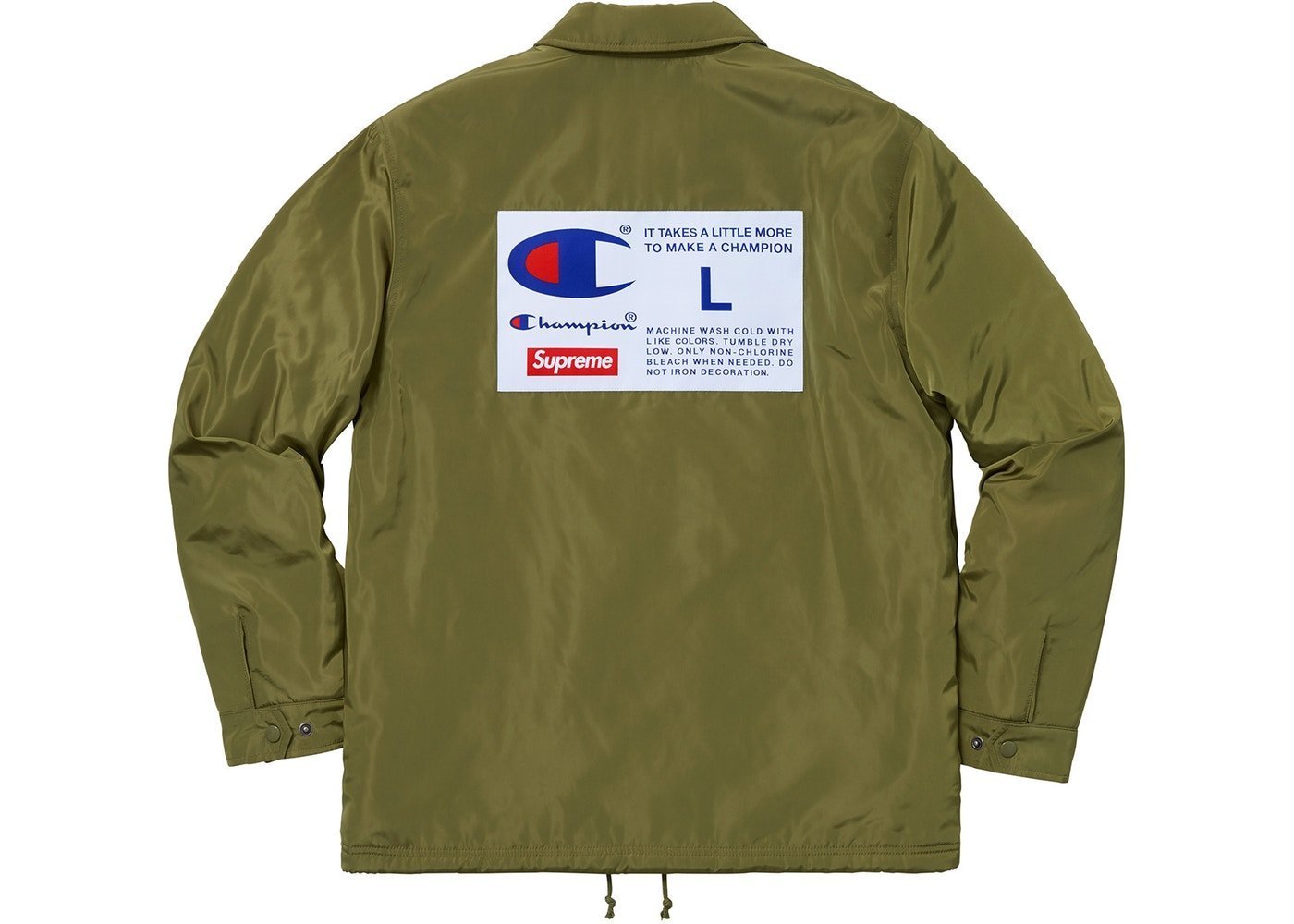 IMP】Supreme Champion Label Coaches Jacket 黑色厚刷毛標籤夾克教練