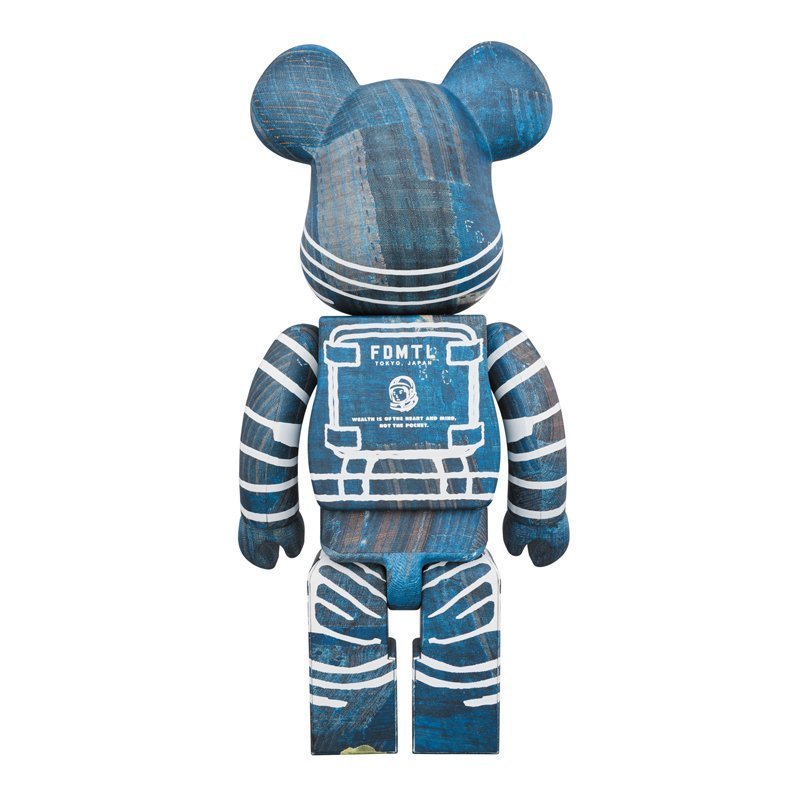 全新Bearbrick 400% + 100% Billionaire Boys Club x FDMTL BBC