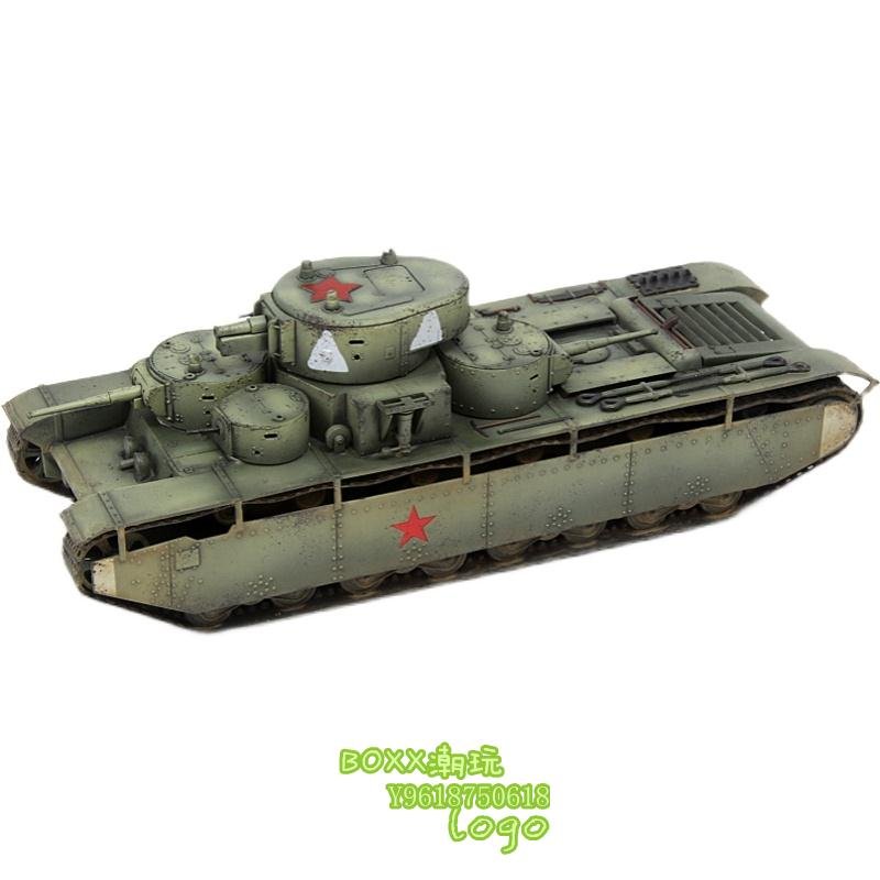 BOXx潮玩~六分儀PP0029 蘇聯T35重型坦克世界T-35 1936年型底盤編號537 